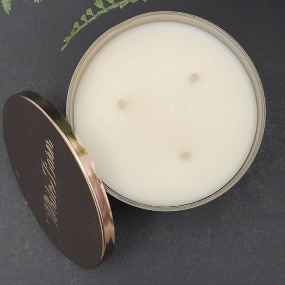 BBW Marshmallow Fireside White Barn Bath & Body Works 3 Wick Candle - Picture 6 of 10